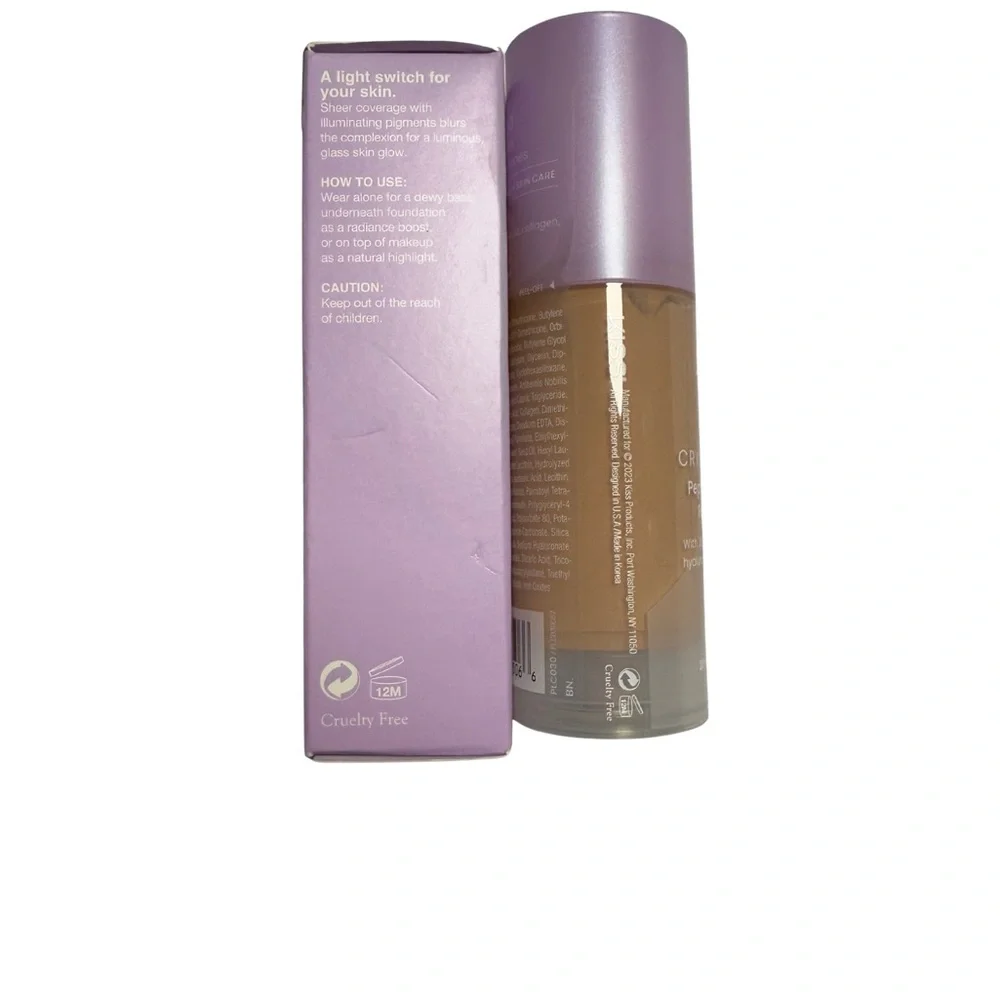 JOAH Crystal Glow Peptide-Infused Foundation and Tinted Luminizer Stick
